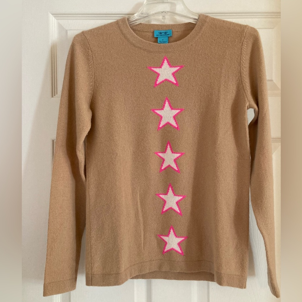 Two Bees cashmere camel sweater